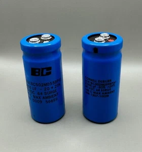 Condensador electrolítico 5000UF 55V marca CORNELL DUBILIER o BC - Imagen 1 de 3