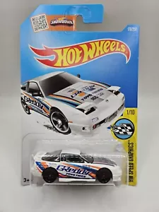 Hot Wheels 2016 HW Speed Graphics 1/10 176 1996 '96 Nissan 180SX Type X WHITE - Picture 1 of 5