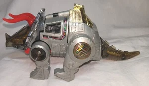 Vintage 1980's Transformers G1 Dinobot Slag Triceratops Dinosaur Robot Figure - Picture 1 of 8