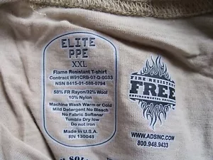 T-SHIRT, FR (FREE, 4-PACK), (XXL, NSN: 8415-01-588-0794, TAN) - Picture 1 of 4