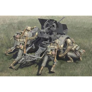Hobby Boss German 20mm Flak38 Early Waffen SS Crews 1/35 Static KIT Model 84418 - Picture 1 of 1