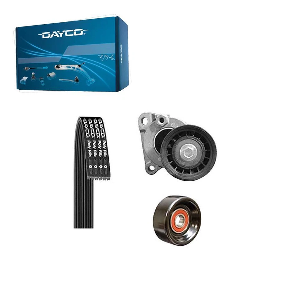 Kit de componentes de transmisión por correa Dayco Serpentine accionamiento principal para Mercury Milan 2006-2009 Foto 1 de 2