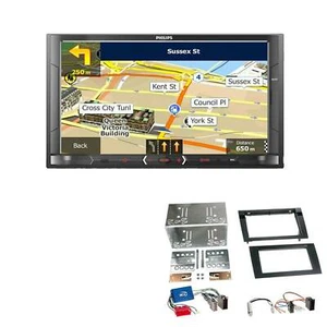 Philips Autoradio Navi Bluetooth Radio für Audi A4 2000-2006 schwarz Teilaktiv - Bild 1 von 6