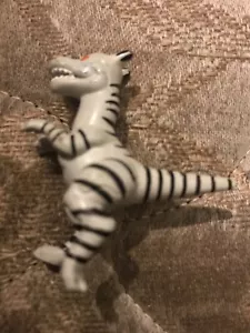 Minifigura Monster Rancher 1999 2" Zebra Saurian T.C.D.T. Playmates PVC - Imagen 1 de 4