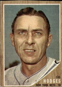 GIL HODGES 1962 Topps #85 BUY ANY 2 ITEMS FOR 50% OFF   B1013R4S5P75