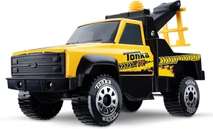 Tonka Steel Classics, Remolque - Hecho con Acero y Plástico Resistente, Juguete Amarillo C - Imagen 1 de 12