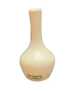 Vintage Haeger Gardenhouse Small White/Ivory Bud Vase 5.5" Original Sticker - Picture 1 of 4