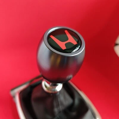 GUNMETAL WEIGHTED JDM H SPORT SHIFT GEAR KNOB for CIVIC ACCORD S2000 SI TYPE R S - Image 1 of 4