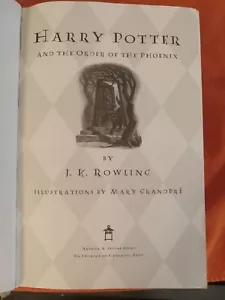 Harry Potter and the Order of the Phoenix Hardcover First American Edition 2003 - Picture 1 of 6