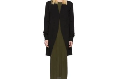 Rick Owens..Italy..Dirt.. Knit Cotton Cardigan! - Image 1 of 4