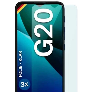 3x Schutzfolie für Motorola Moto G20 Displayschutz Handyfolie flexibel kein Glas - Zdjęcie 1 z 8