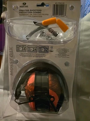 Mossy Oak Pink Prentiss Shooters Safety Protection Glasses Ear Plugs & Muffs -L3 - Image 1 of 2