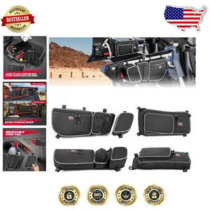 Bolsas de puerta de almacenamiento mejoradas para Can-Am Maverick X3 - Fácil instalación y comodidad - Imagen 1 de 11