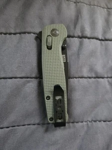 Sog Terminus XR Limited Series Cryo D2 Knife Army Green Handle New - Picture 1 of 3