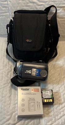 JVC Everio GZ-MG27U 20GB Camcorder w/Charger,  Battery, Case - Works - Image 1 of 4