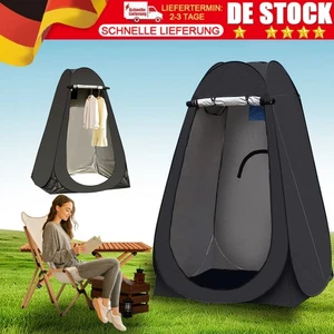 Tenda doccia tenda WC spogliatoio tenda campeggio tenda laterale impermeabile pop up - Foto 1 di 12
