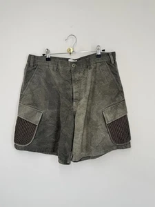 Aimé Leon Dore Ripstop Cargo Shorts olivgrün Strick Taschen Detail Gr. M - Bild 1 von 4