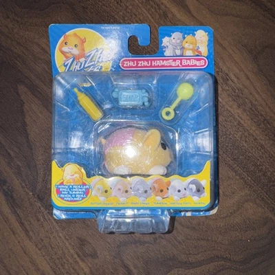 Zhu Zhu Hamster Baby and Accessories Opened Damaged Box But New - image 1 of 4