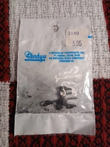 Dije de caballo carrusel de plata esterlina Tandy vintage 1" X 3/4" - Imagen 1 de 5