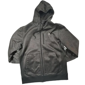 Giacca Burton Dry Ride uomo grande snowboard sci full zip cappuccio impermeabile grigio - Foto 1 di 9