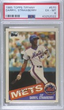 1985 Topps Collector's Edition (Tiffany) Darryl Strawberry #570 PSA 6