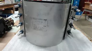 Robar 14" 5626 2x12 Stainless Repair Clamp 13.70-14.50 Range - Picture 1 of 3