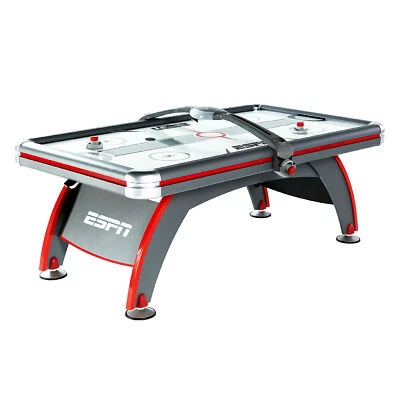 ESPN 7 Foot Air Powered Hockey Table w/ Electronic Scorer, 2 Pucks and 2 Pushers - Image 1 of 4
