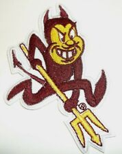 Arizona State ASU Sun Devils~Embroidered Patch~Iron On Sew~3 5/8 x 2 7/8~US Mail