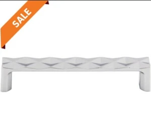 Top Knobs TK562 BSN Quilted 5" Center to Center Handle Cabinet Pull, Mercer Seri - Picture 1 of 2