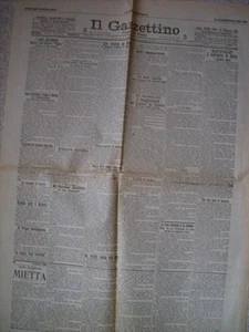SPECIALE CENTENARIO LA NOSTRA STORIA 2 IL GAZZETTINO DEL 1909 (aa17-3-12) - Imagen 1 de 1