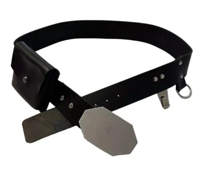 Cinturón Jedi de Cuero ROTJ Luke Skywalker con Clip de Sable y Bolsa Disfraz de Juegos con disfraces Foto 1 de 4