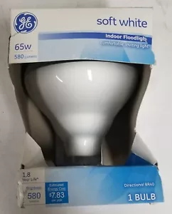 GE 65-Watt BR40 Indoor Floodlight 580 Lumens - Picture 1 of 4