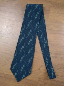 Corbata Giorgio Armani Corbata Para Hombre Oliva Texturizada 100% Seda Geométrica Usada en Excelente Condición - Imagen 1 de 5