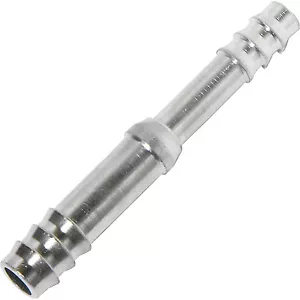 BARBED A/C FITTING, #6 TO #8 STEP UP/DOWN STRAIGHT HOSE SPLICE,ALUMINUM 35-11595 - Bild 1 von 1