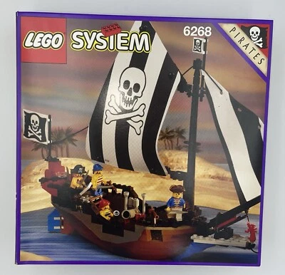 LEGO 6268 Pirates 1 Renegade Runner New and Sealed from 1993 - Image 1 of 4