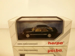 HERPA METALL 70096 MERCEDES BENZ E 320 COUPE -BLUEBLACK 1:43 - EXCELLENT IB (C) - Imagen 1 de 10