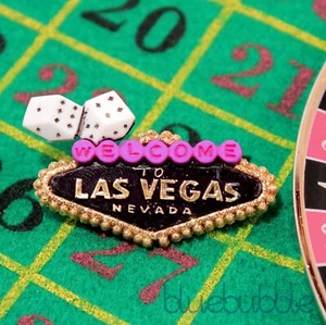 FUNKY CASINO ABZEICHEN VIELE STILE KITSCH RETRO COOL DRESS UP POKER ACE WÜRFEL GEWINNEN - Bild 1 von 5
