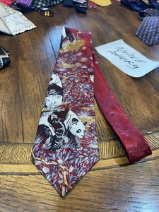PANDA ANIMAL HIGH END DRESS SUIT DESIGNER NECKTIE TIE FREE SHIPPING - Picture 1 of 4