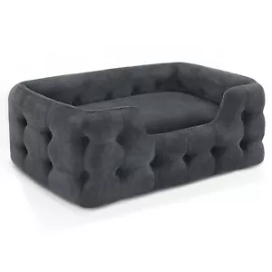 Lovupet Hundesofa Schlafsofa für kleine mittlere Hunde, Stoff Haustier Couch 0553 - Bild 1 von 15