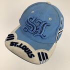 St Louis Blue White Ball Cap Hat Adjustable Baseball