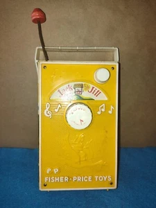 Vintage Fisher Price 1968 Jack and Jill Music Box FP 1960s Toy Game Retro - Picture 1 of 6