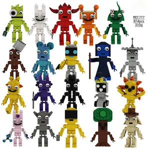 2024 Sprunki Rhythm Box Black Monster Music Game Peripheral Building Blocks Toy - Picture 1 of 53