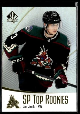 2021-22 Sp Authentic Top rookies Jan Jenik #TR-42 H7R2I - Image 1 of 2