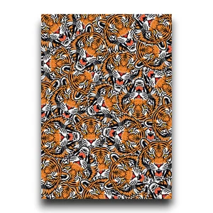A5 Angry Tiger Big Cat Animal Vinyl Sticker Bomb Sheet Decal Wrap Car Van Laptop - Bild 1 von 1