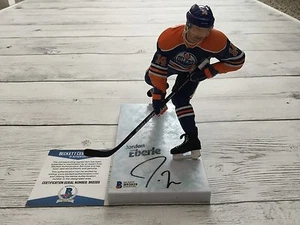 Jordan Eberle Autografiado Edmonton Oilers McFarlane Beckett Certificado de Autenticidad a - Imagen 1 de 3