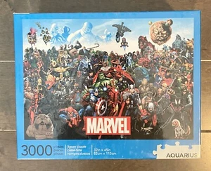 Wassermann Marvel Figuren 3000 Stück Puzzle versiegelt NEU - Bild 1 von 3