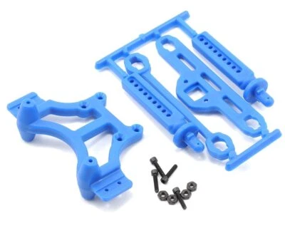 RPM Dämpferbrücke und Karosserie Halter blau RPM-80165 E-Maxx Brushless,  - Bild 1 von 2