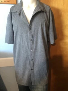 Camicia All American Clothing Co. XL grigia manica corta made in USA grigia - Foto 1 di 4