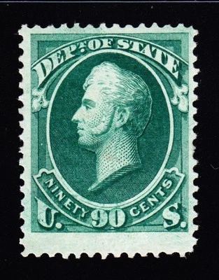 US O67 90c State Department Official Mint VF OG LH w/ PF Cert SCV $1050 - Image 1 of 3