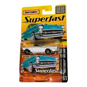 MATCHBOX SUPERFAST 2005 EDITIONS 1957 CHEVY BEL AIR 61 NEW SEALED - Picture 1 of 3